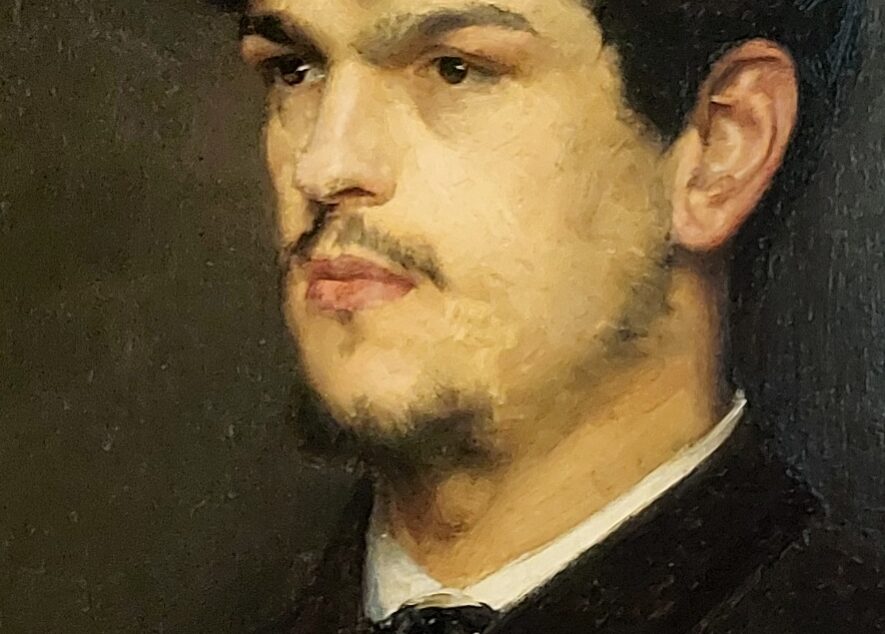 Portrait de Claude Debussy • Marcel Baschet