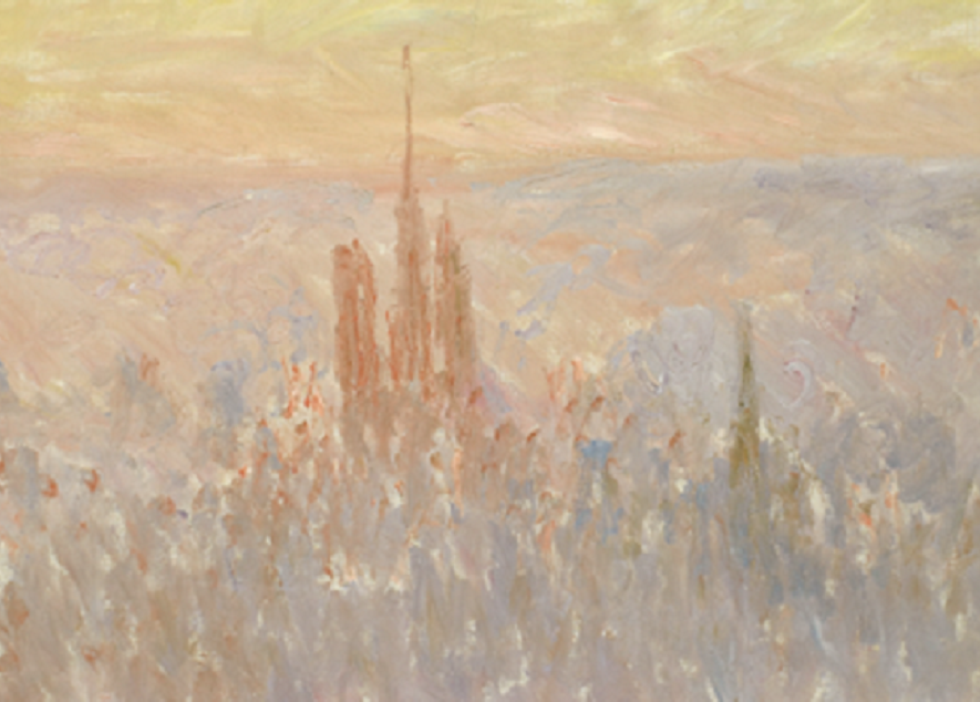 Vue de Rouen • Claude Monet