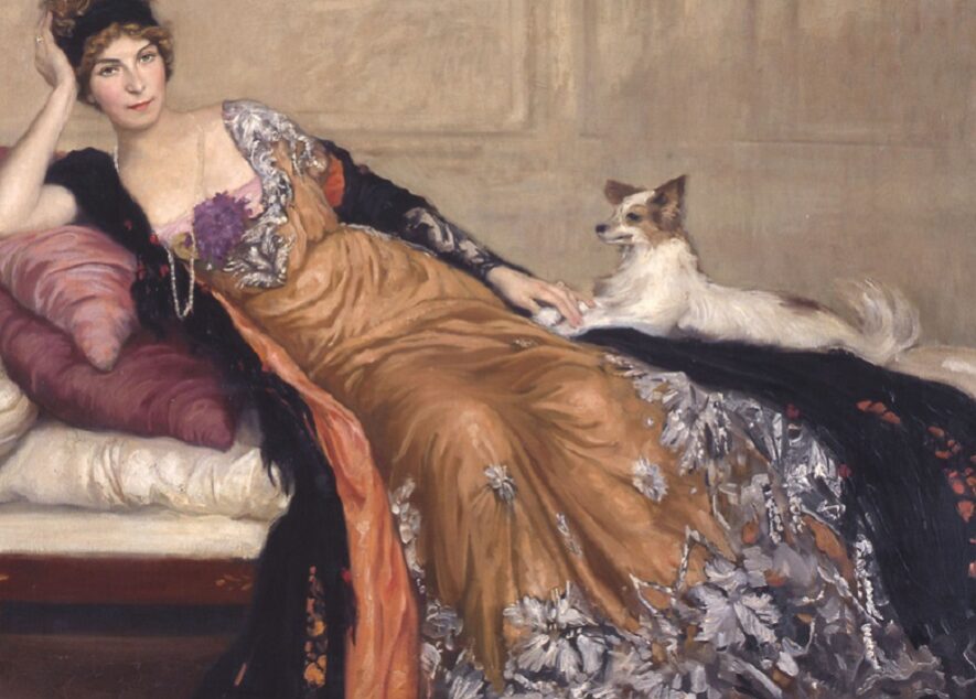 Portrait de Madame Simone • Henry Caro-Delvaille