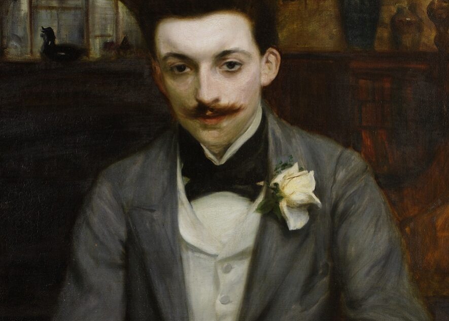 Portrait de Pierre Loüys • Jacques-Émile Blanche