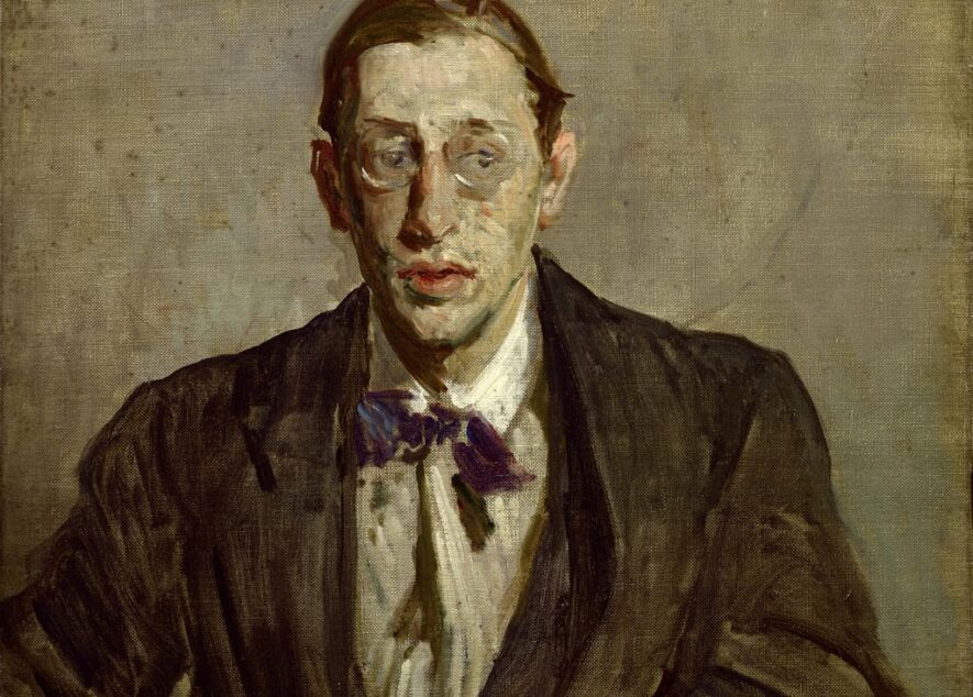 Étude pour le portrait d’Igor Stravinsky • Jacques-Émile Blanche