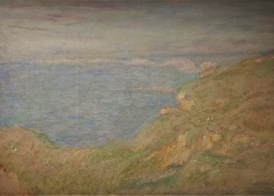 Claude Monet • Falaise de Fécamp