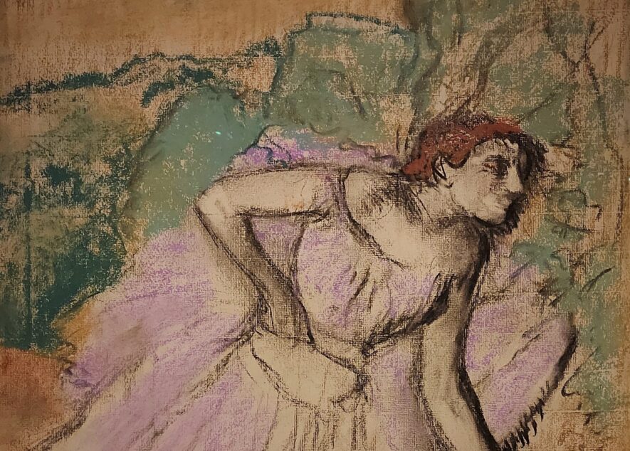 Edgar Degas • Danseuse violette
