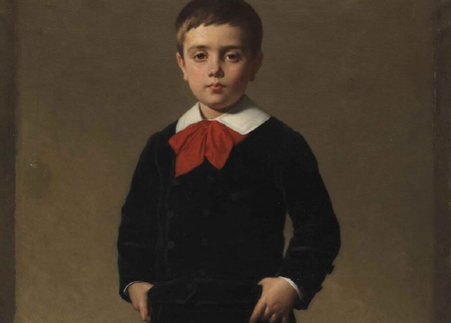 Portrait d’Henri Zo enfant • Achille Zo