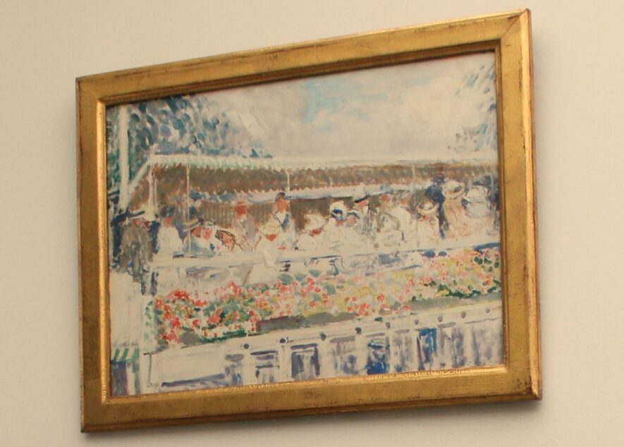 Jacques-Émile BLANCHE • Henley, House Boat sur la Tamise