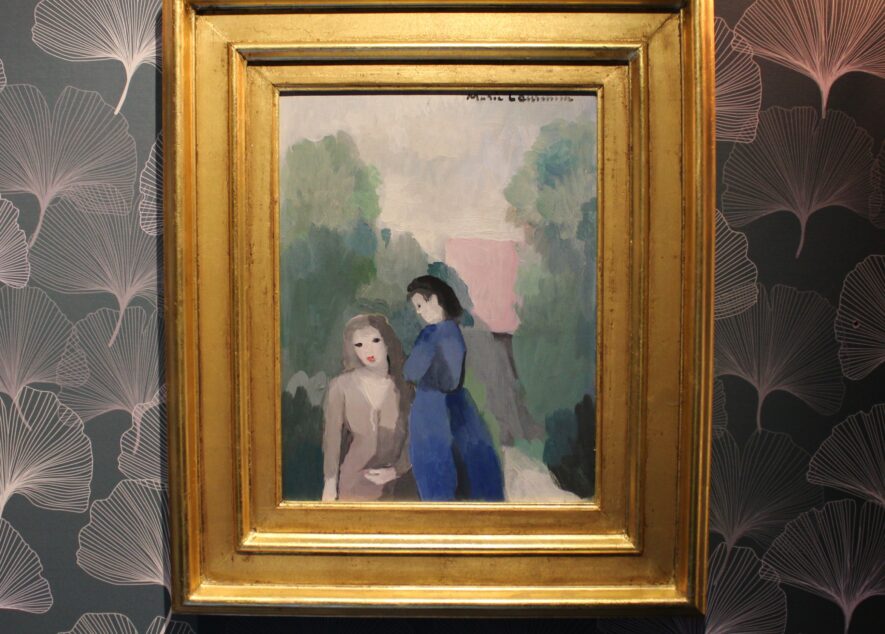 Marie LAURENCIN • Jeunes filles dans un jardin