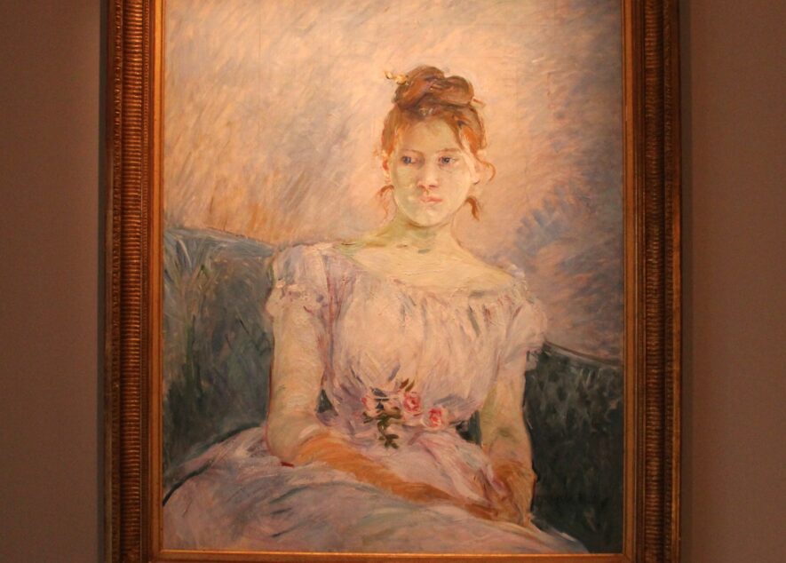 Berthe MORISOT • Paule Gobillard en robe de bal