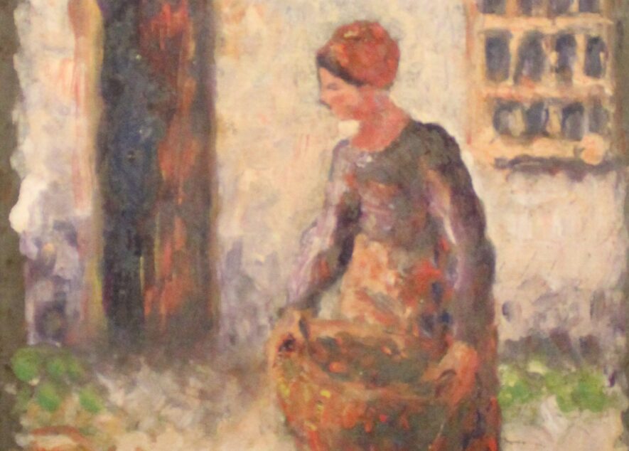 Camille PISSARRO • Paysanne à la manne