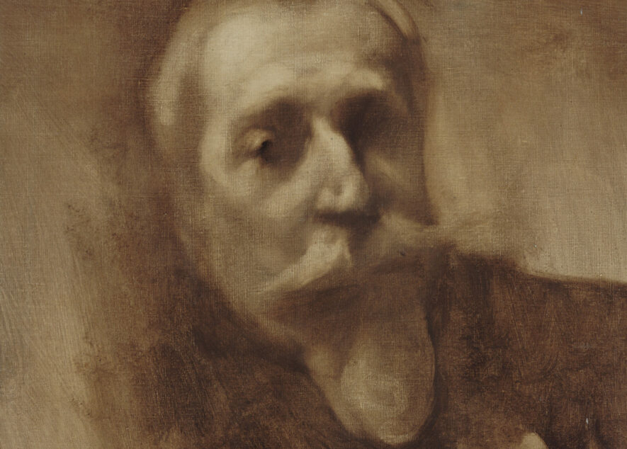 Eugène CARRIÈRE • Portrait d&rsquo;Anatole France